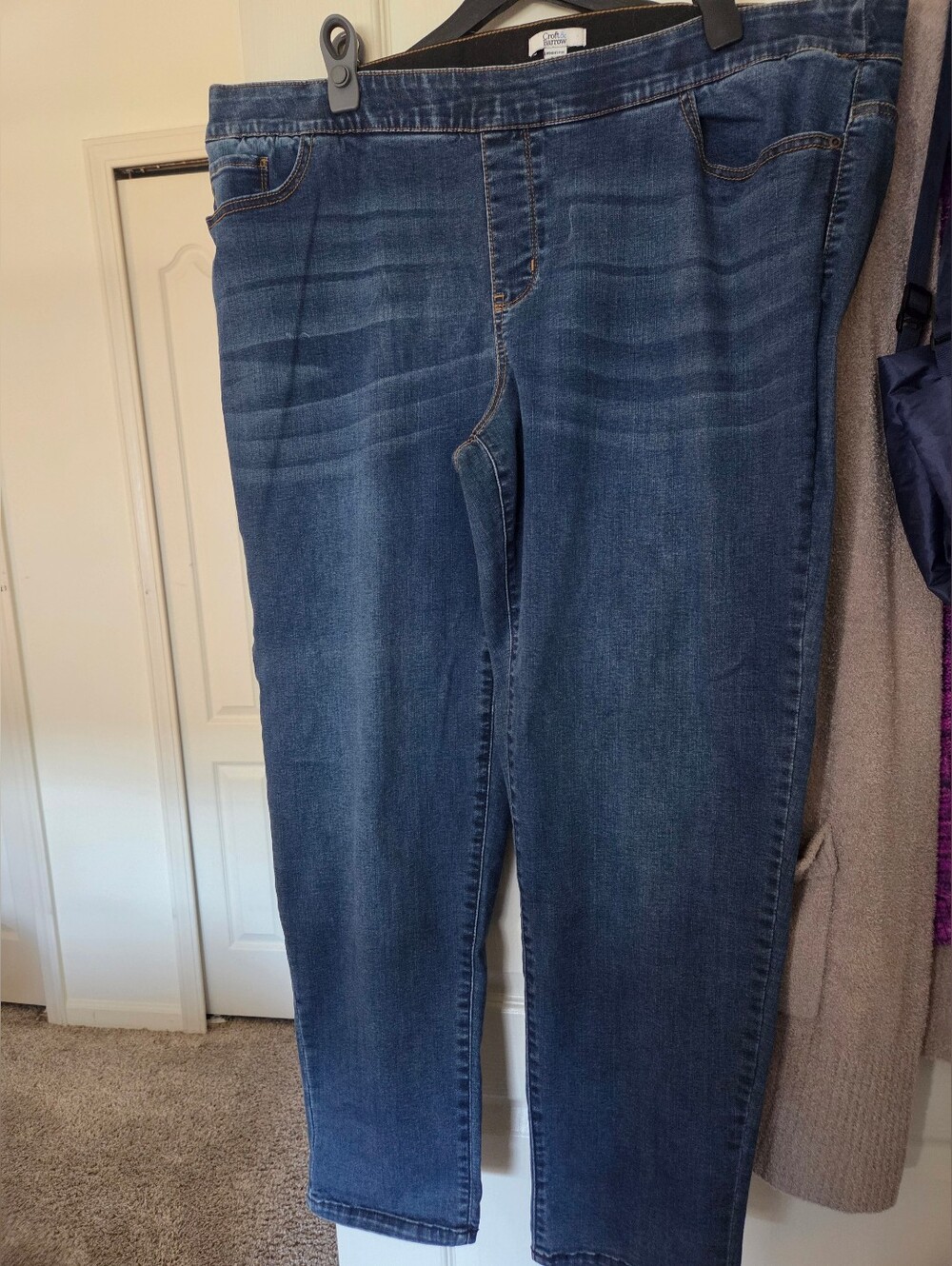 Croft & Barrow Dark Blue Stretch Jeans